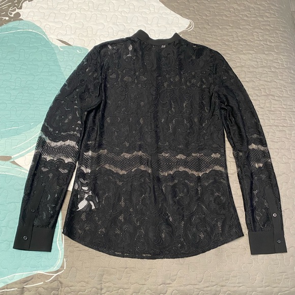 Armani Exchange black blouse size S - Picture 2 of 11